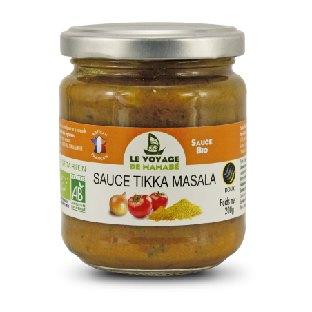 Le Voyage de mamabé - Sauce Tikka masala bio