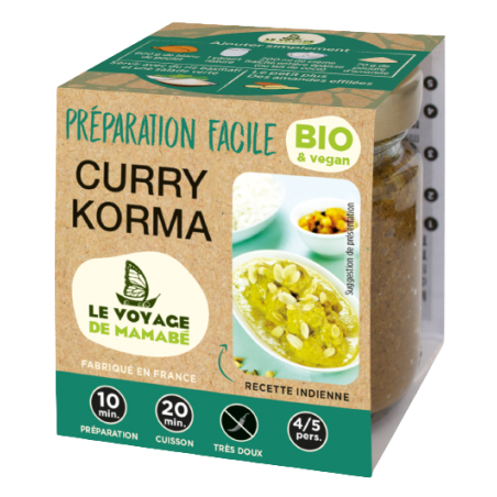 Le Voyage de mamabé - Préparation Facile Curry Korma