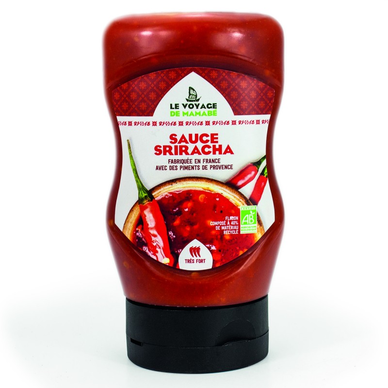 Sauce Sriracha bio- Le Voyage de mamabé