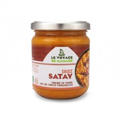 Sauce satay bio