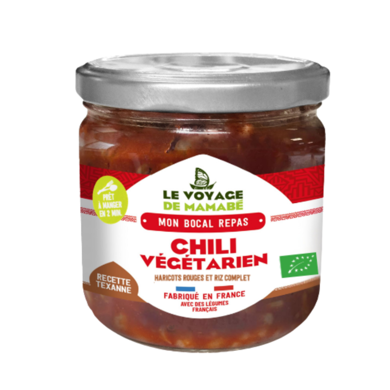 Chili végétarien - Mon bocal repas