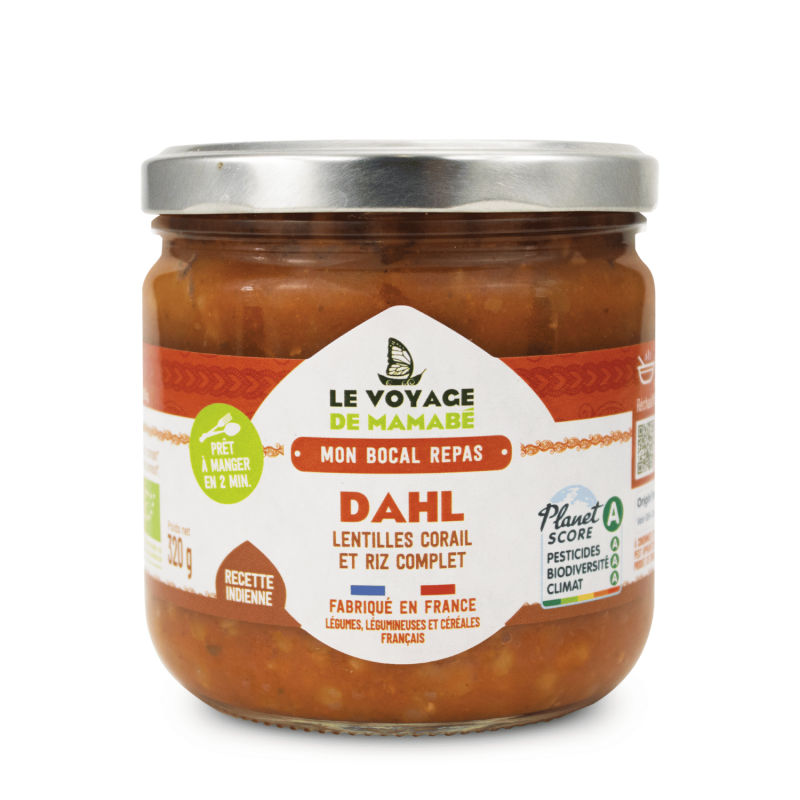 Dhal de lentilles corail
