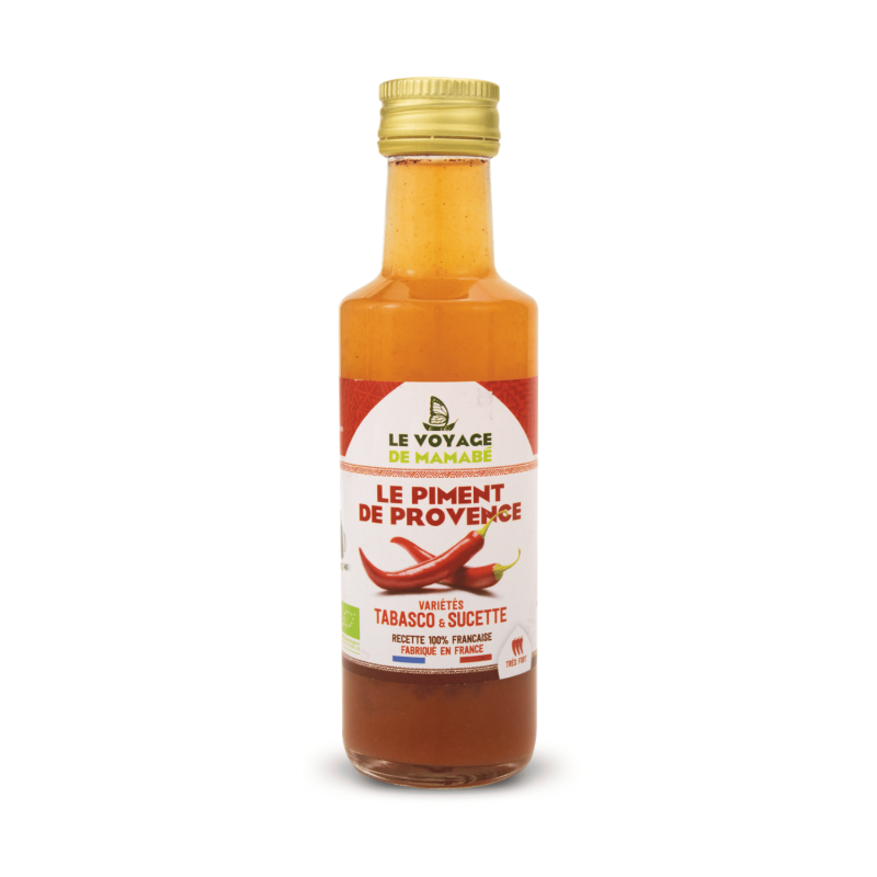 Sauce Piment Tabasco et Sucette de Provence Bio